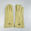 Floral Winter Warm Touch Screen Gloves GL0069