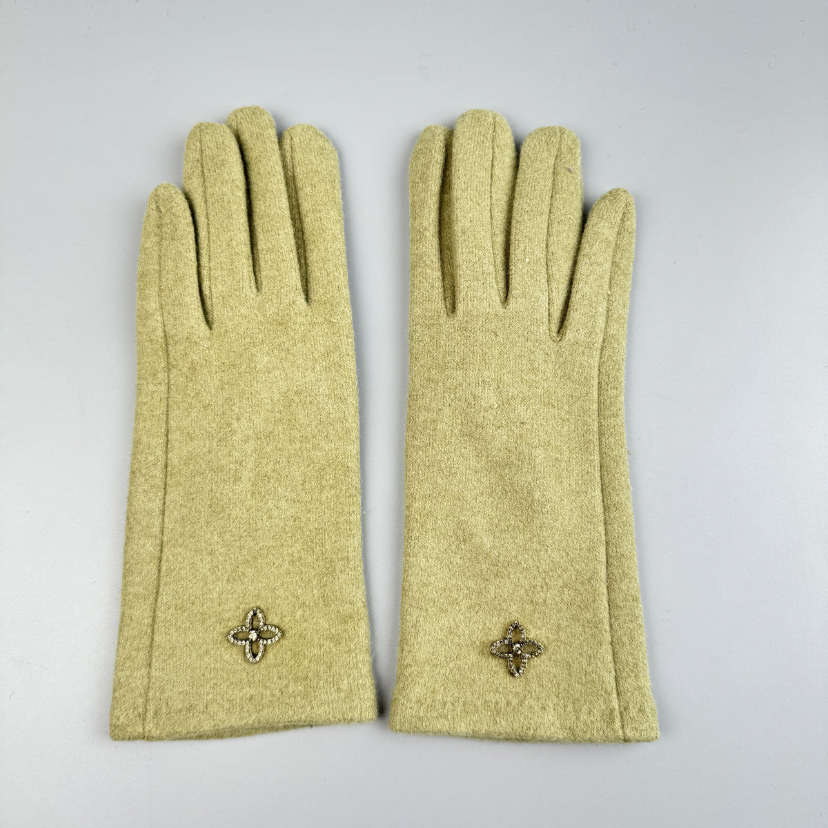 Floral Winter Warm Touch Screen Gloves GL0069