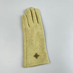 Floral Winter Warm Touch Screen Gloves GL0069
