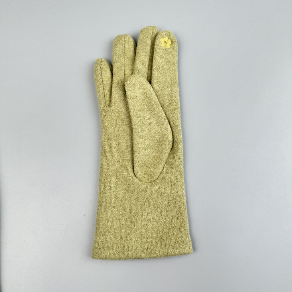 Floral Winter Warm Touch Screen Gloves GL0069