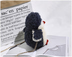 Plush Penguin Purse Crossbody Bag HB0000