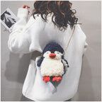 Plush Penguin Purse Crossbody Bag HB0000
