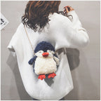 Plush Penguin Purse Crossbody Bag HB0000