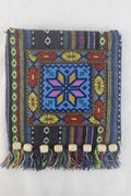 Ethnic Floral Printed Tassel Messenger Bags HB0541