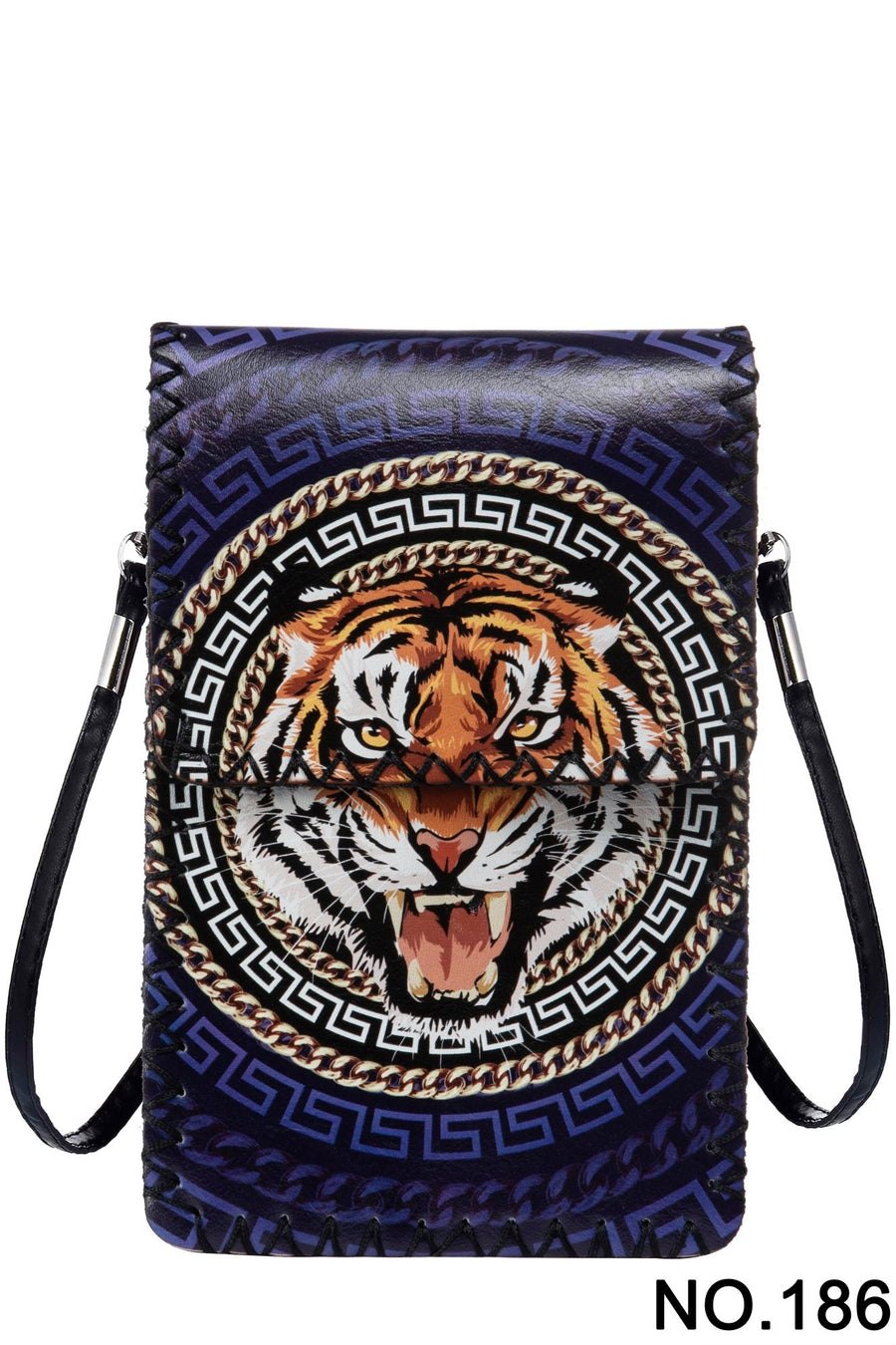 Printed Hand Stitched Crossbody Bag HB0580
