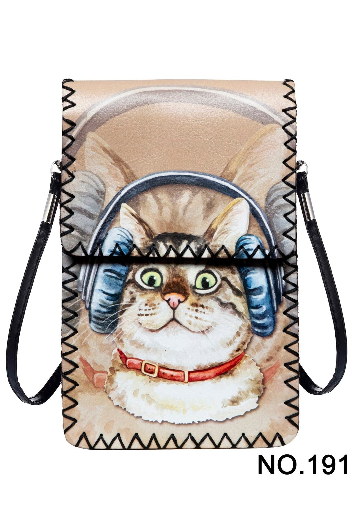 Cat With Headphones (No. 191)