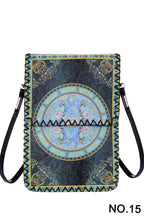 Printed Hand Stitched Crossbody Bag HB0580