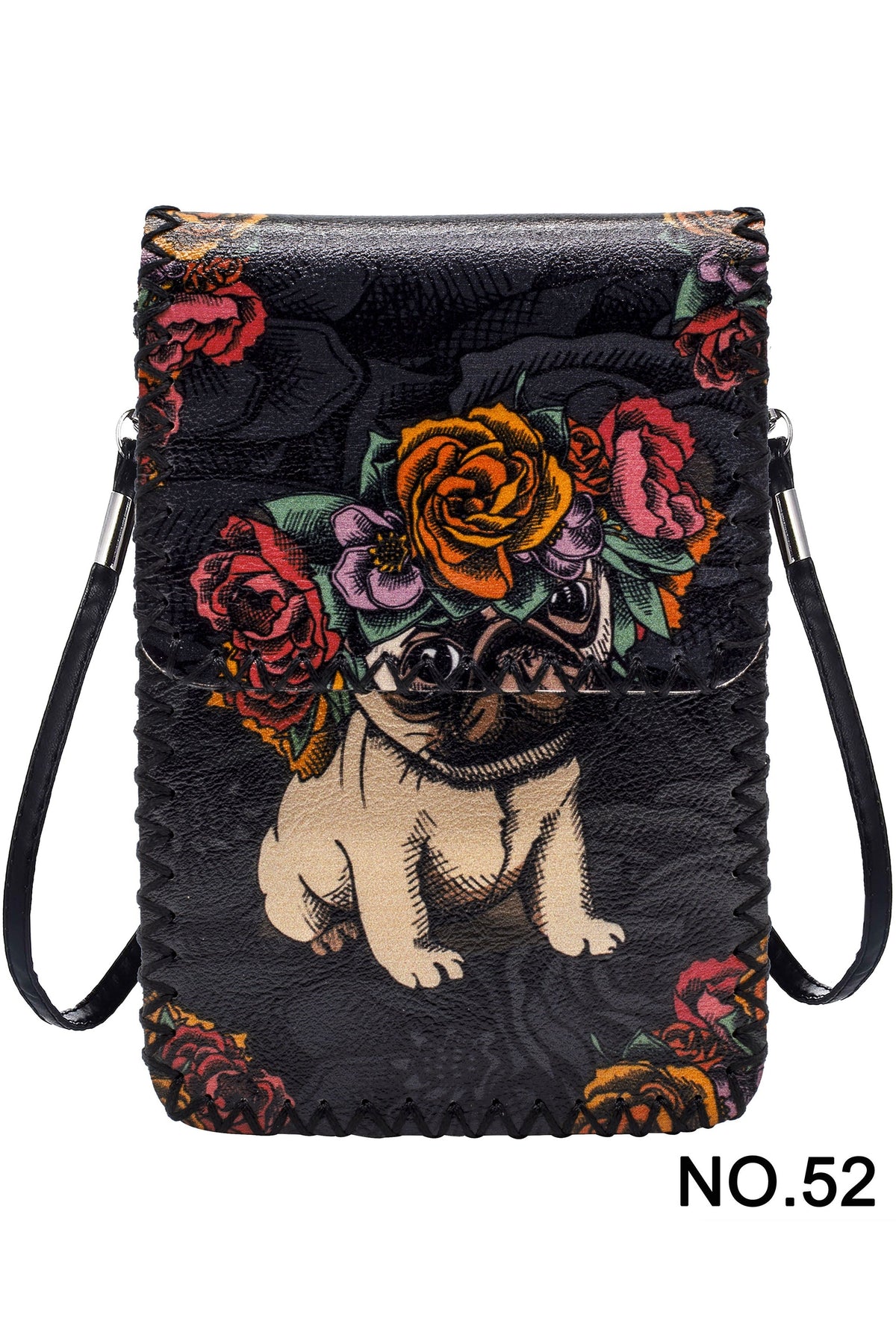 Floral Pug (No. 52)