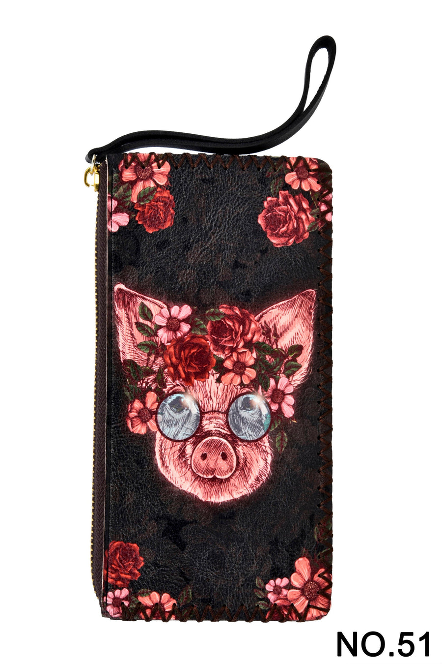 HB0581 Printed Wristlet