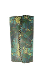 Leaves Print Hand Stitch Wallet HB0582 - NO.117