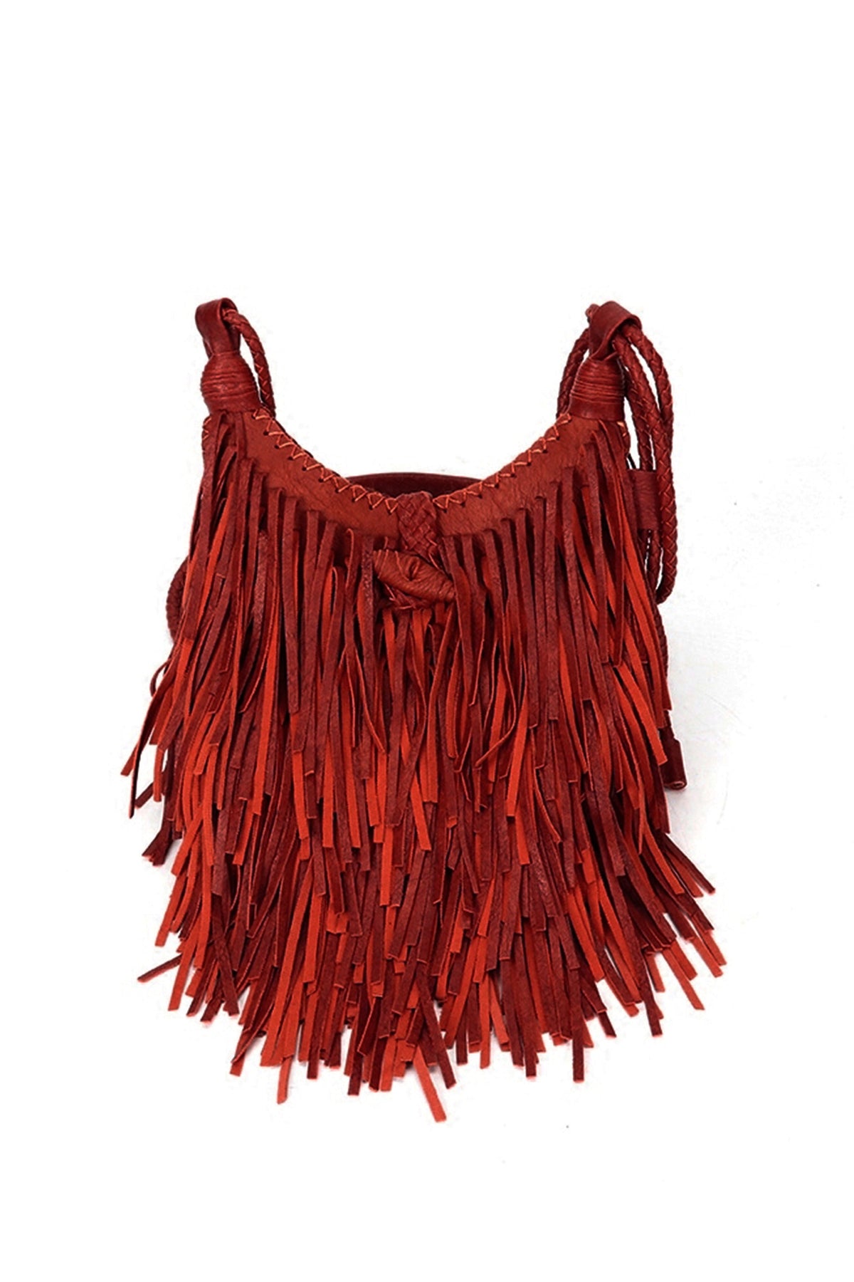 Large Size Tassel Leatherette Crossbody HB0625-L