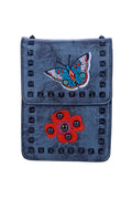 Fashion Women Butterfly Printed Leatherette Handbags HB0643