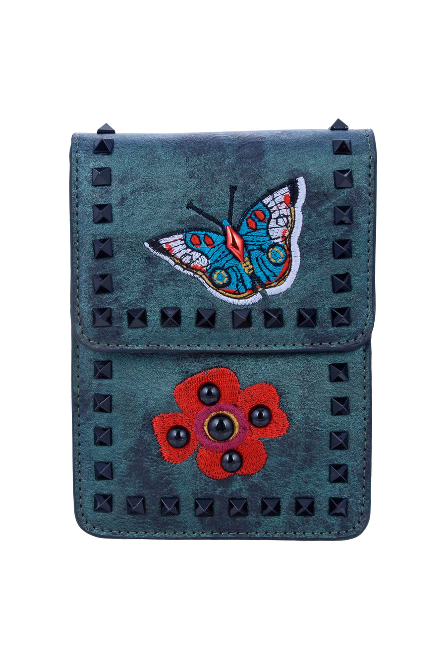 Fashion Women Butterfly Printed Leatherette Handbags HB0643