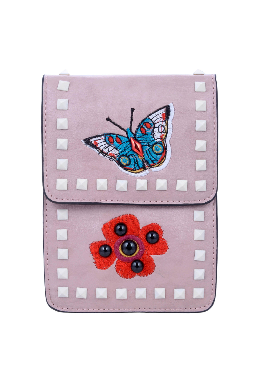 Fashion Women Butterfly Printed Leatherette Handbags HB0643