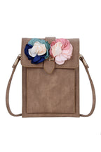 Flower Leatherette Metal Buckle Handbag HB0647