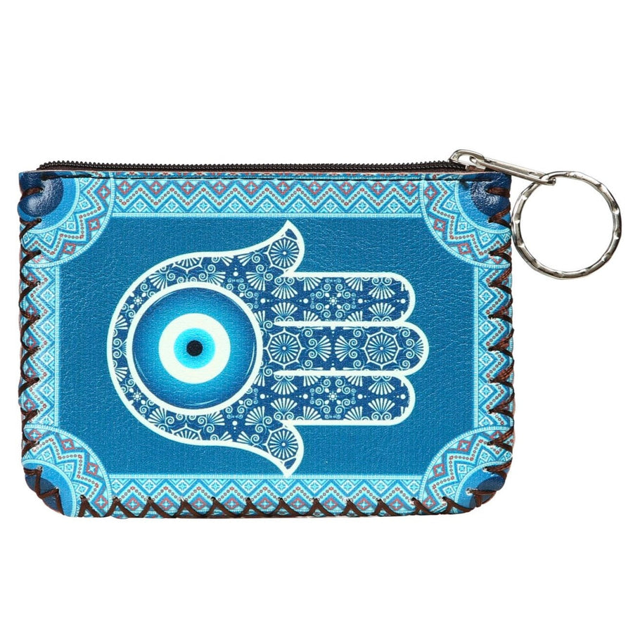 Printed Hand Stitched Coin Purse HB0665