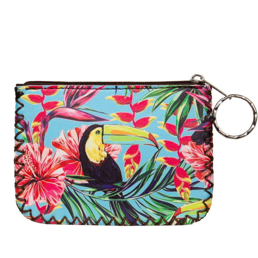 Printed Hand Stitched Coin Purse HB0665