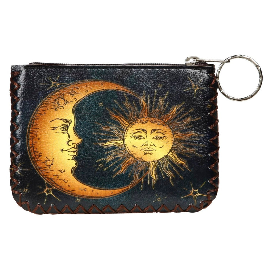 Printed Hand Stitched Coin Purse HB0665