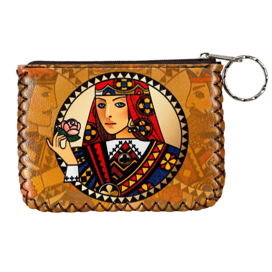 Printed Hand Stitched Coin Purse HB0665