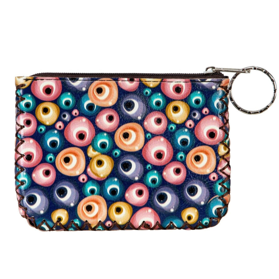 Printed Hand Stitched Coin Purse HB0665