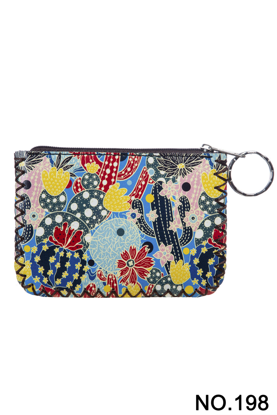 Printed Hand Stitched Coin Purse HB0665