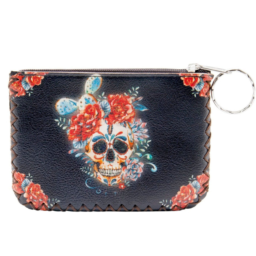 Printed Hand Stitched Coin Purse HB0665