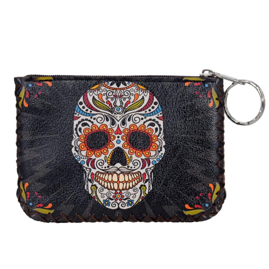 Printed Hand Stitched Coin Purse HB0665