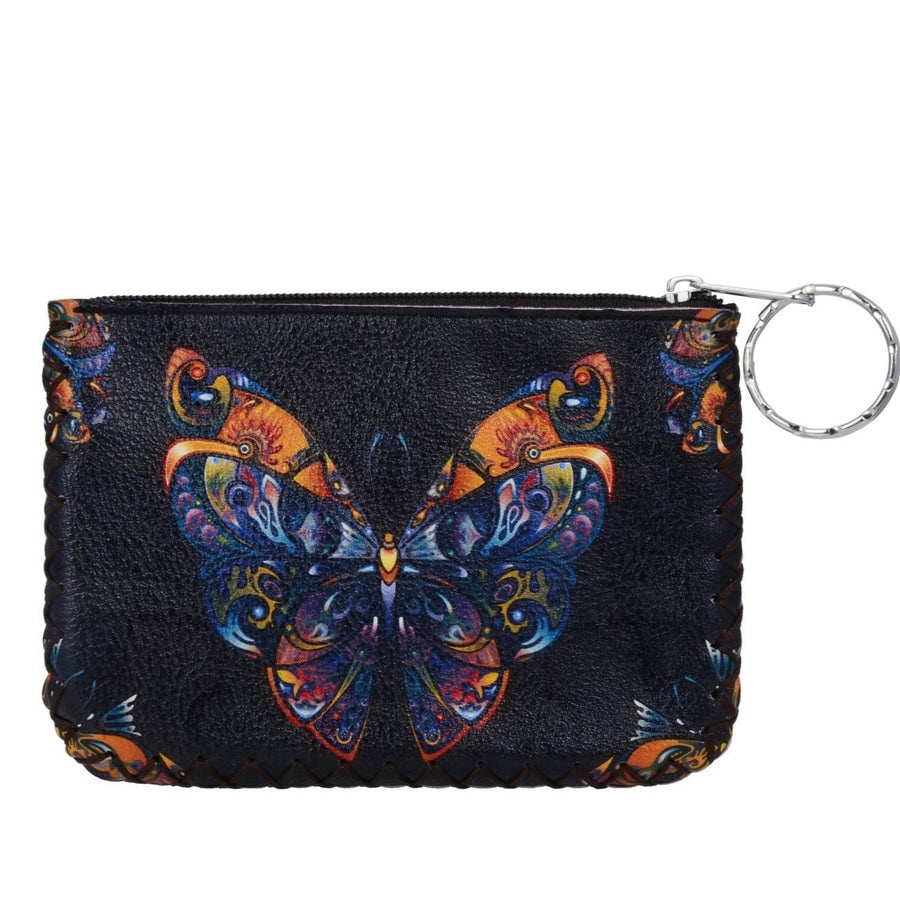 Printed Hand Stitched Coin Purse HB0665