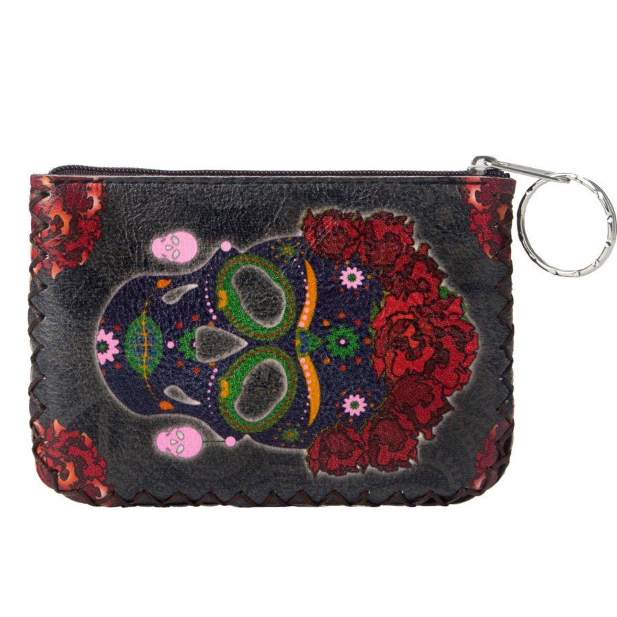 Printed Hand Stitched Coin Purse HB0665