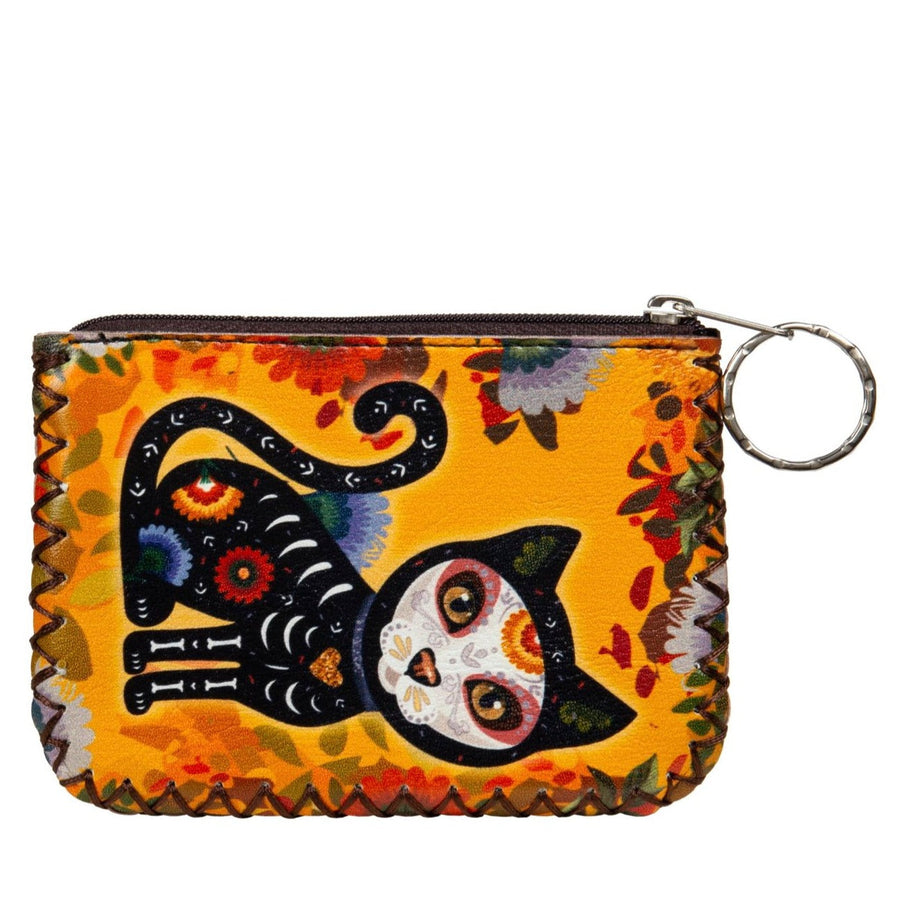 Printed Hand Stitched Coin Purse HB0665