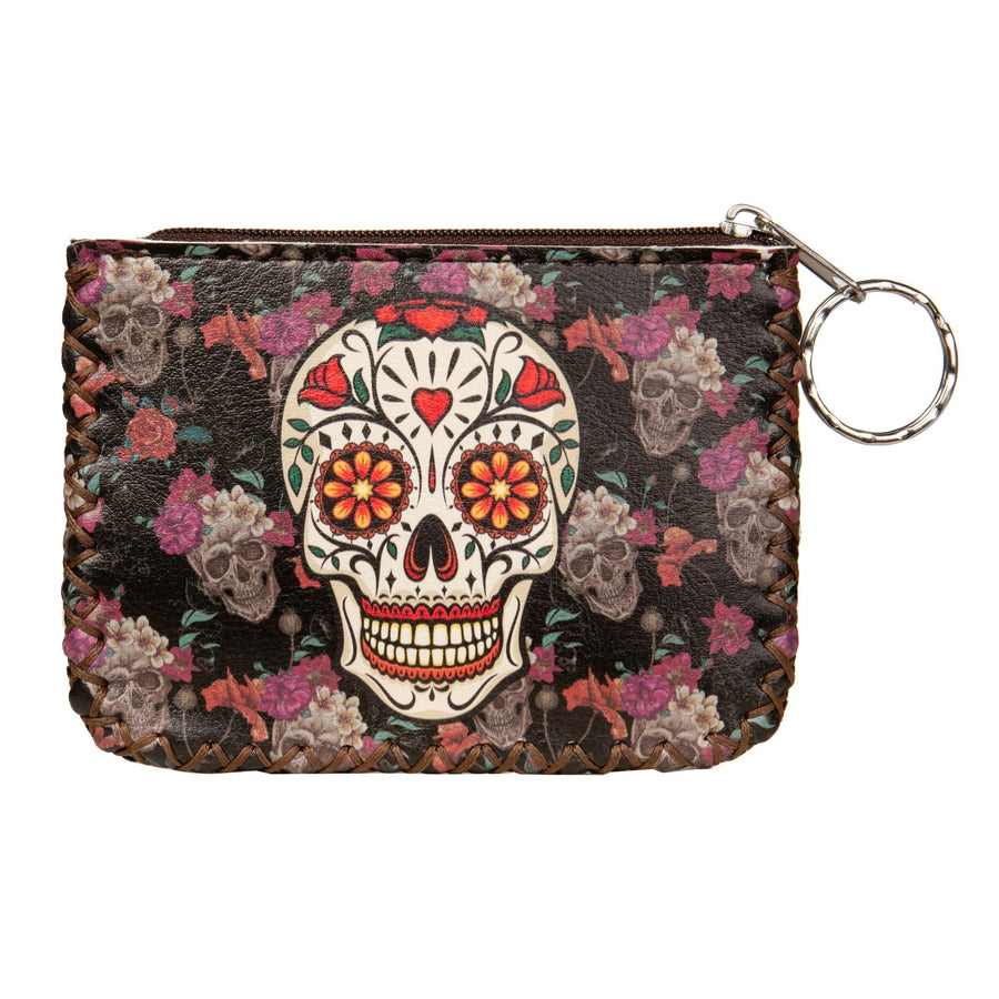 Printed Hand Stitched Coin Purse HB0665