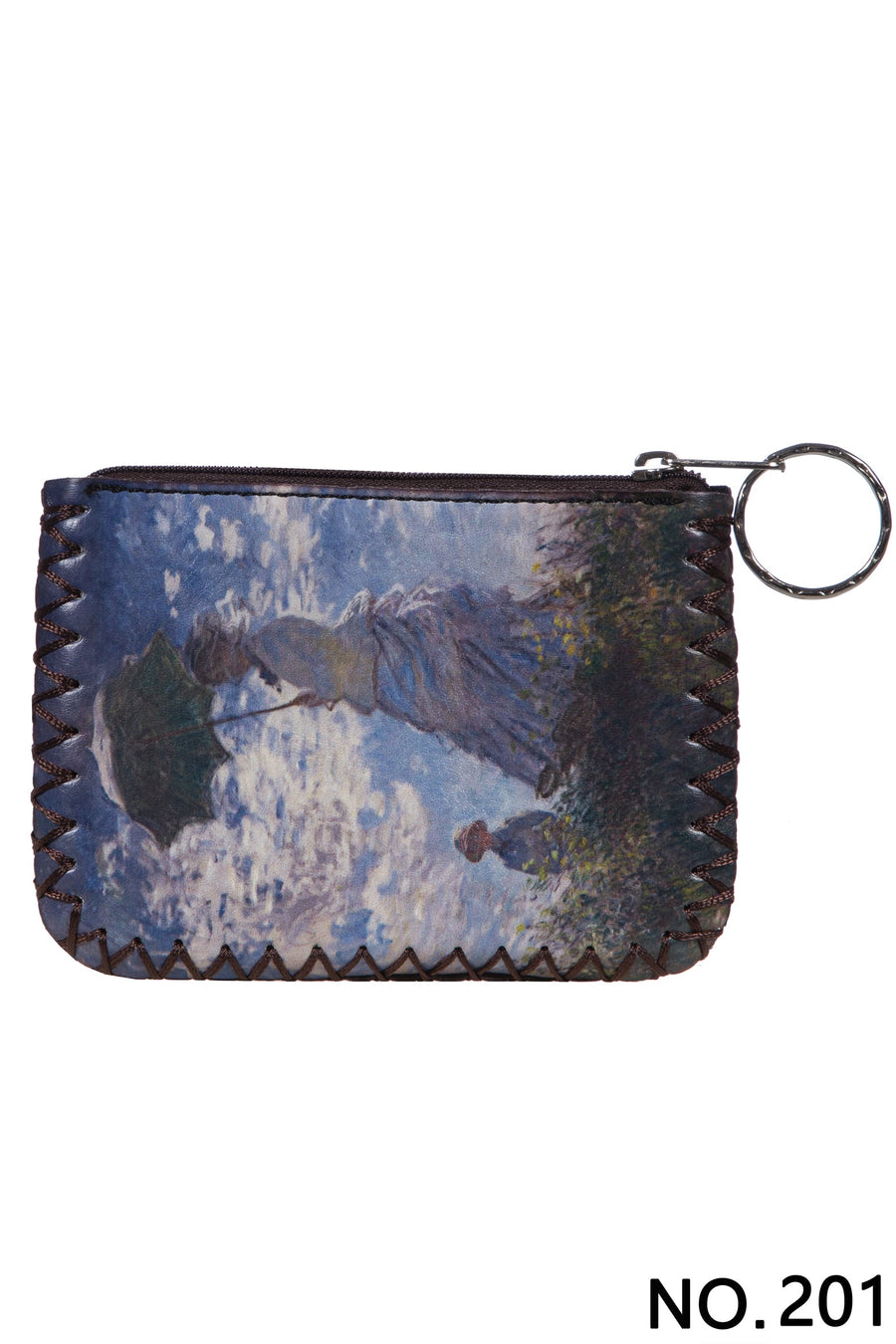 Printed Hand Stitched Coin Purse HB0665