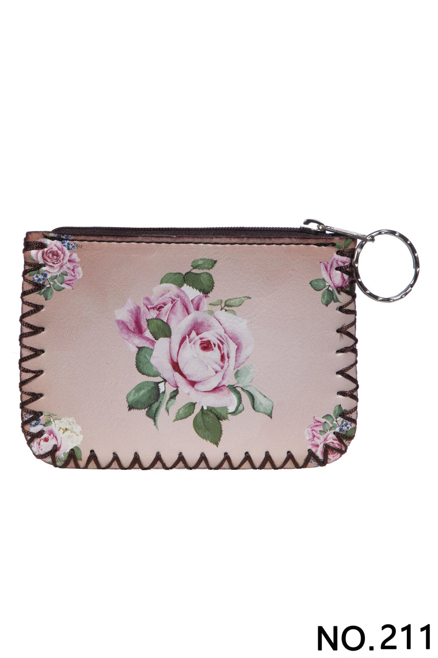 Printed Hand Stitched Coin Purse HB0665