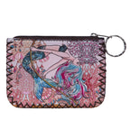 Mermaid Print Hand Stitch Coin Purse HB0665-NO.206