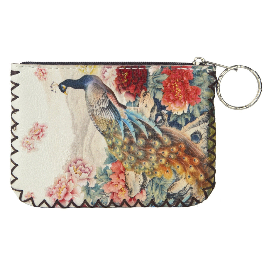 Printed Hand Stitched Coin Purse HB0665