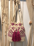 Diamond Pattern Bucket Bag HB0719