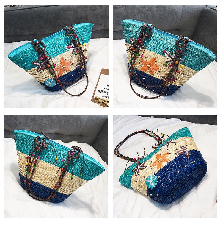 Seafish Weave Tote Bags HB0740