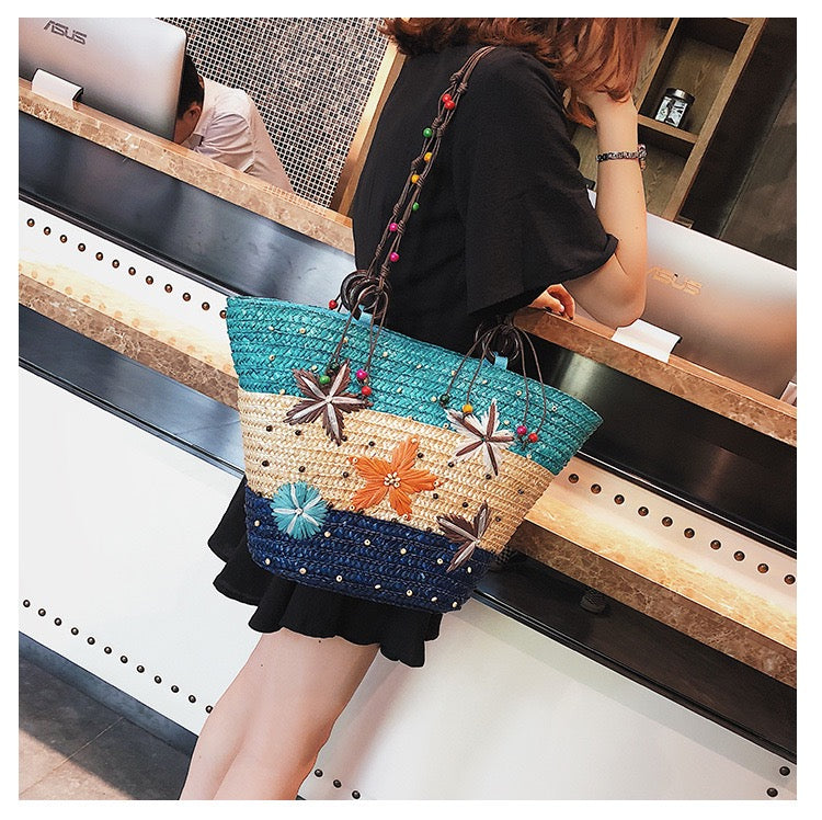 Seafish Weave Tote Bags HB0740
