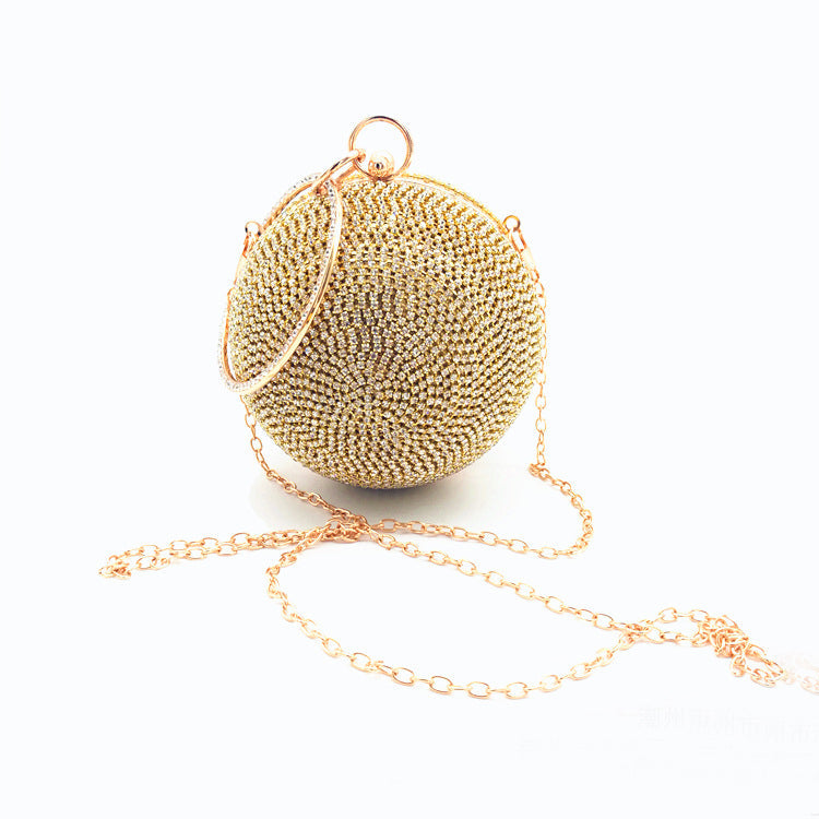 Spherical Rhinestone Clutch HB0793