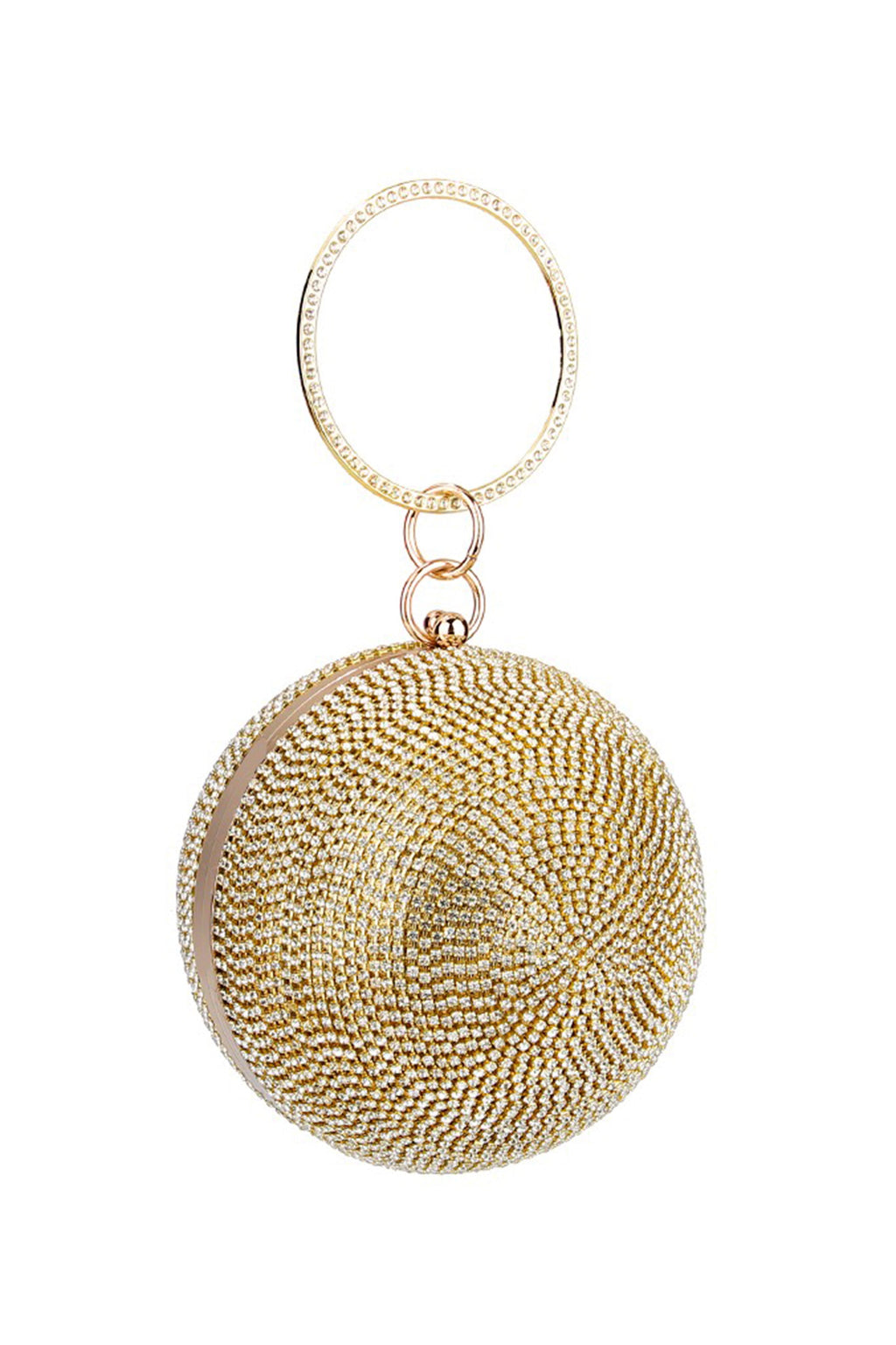Spherical Rhinestone Clutch HB0793