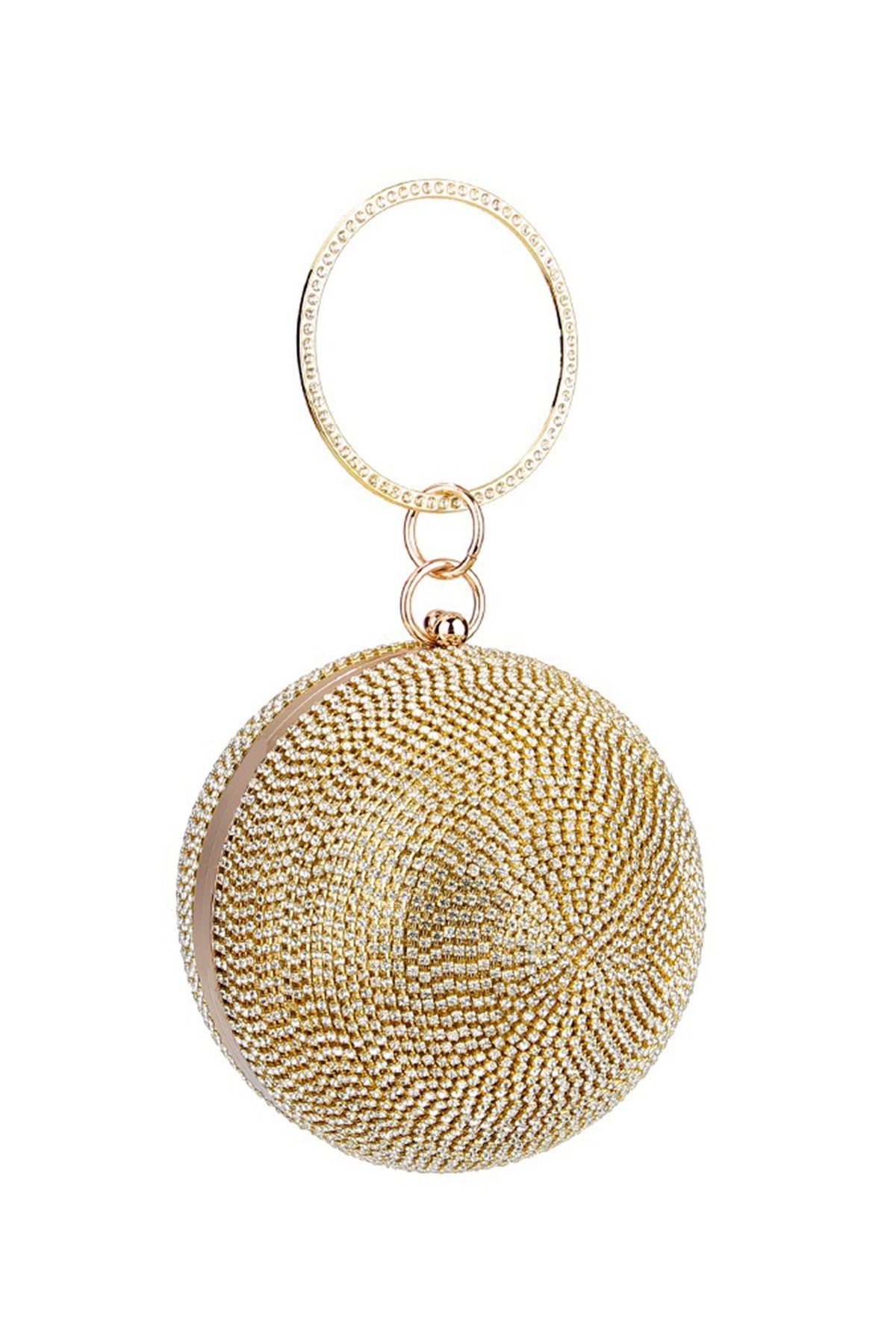 Spherical Rhinestone Clutch HB0793