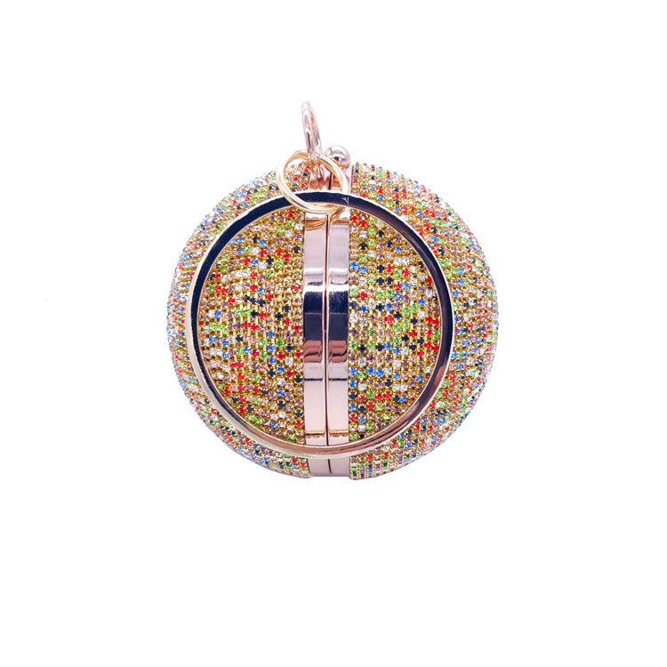 Spherical Rhinestone Clutch HB0793