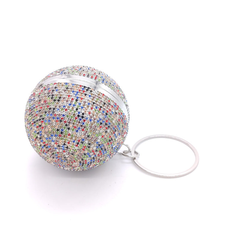 Spherical Rhinestone Clutch HB0793