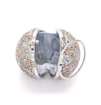 Spherical Rhinestone Clutch HB0793