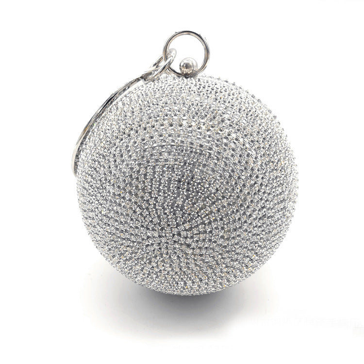 Spherical Rhinestone Clutch HB0793