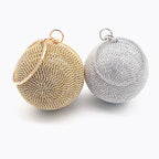 Spherical Rhinestone Clutch HB0793