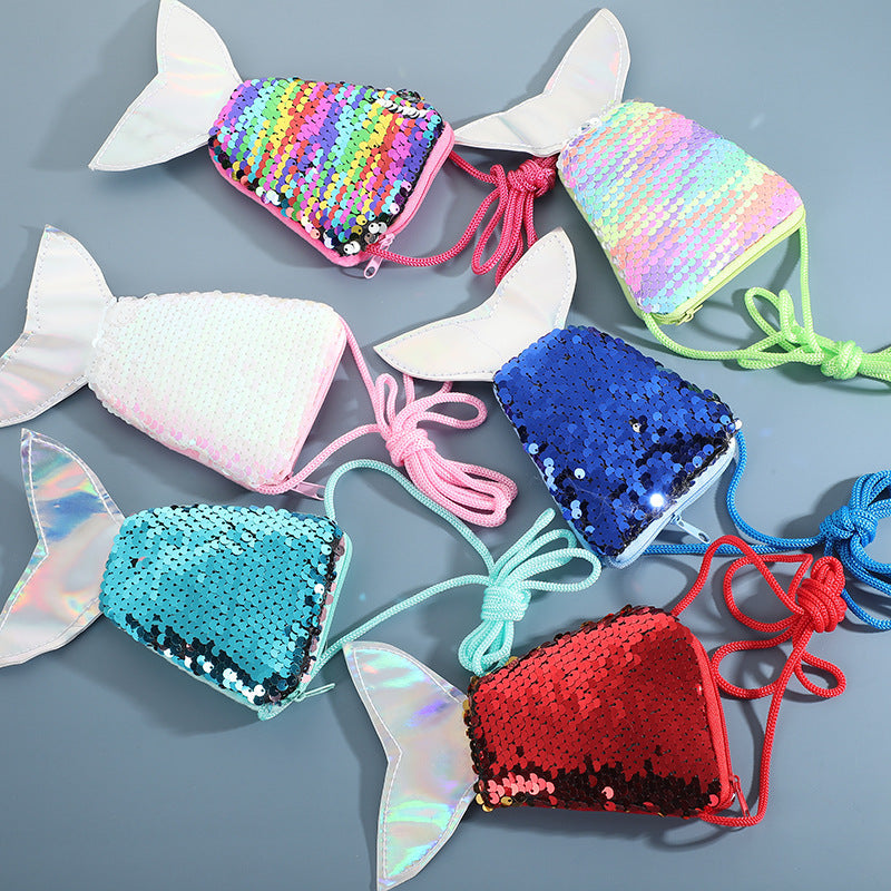 Sequins Mermaid Tail Coin Purse HB0797