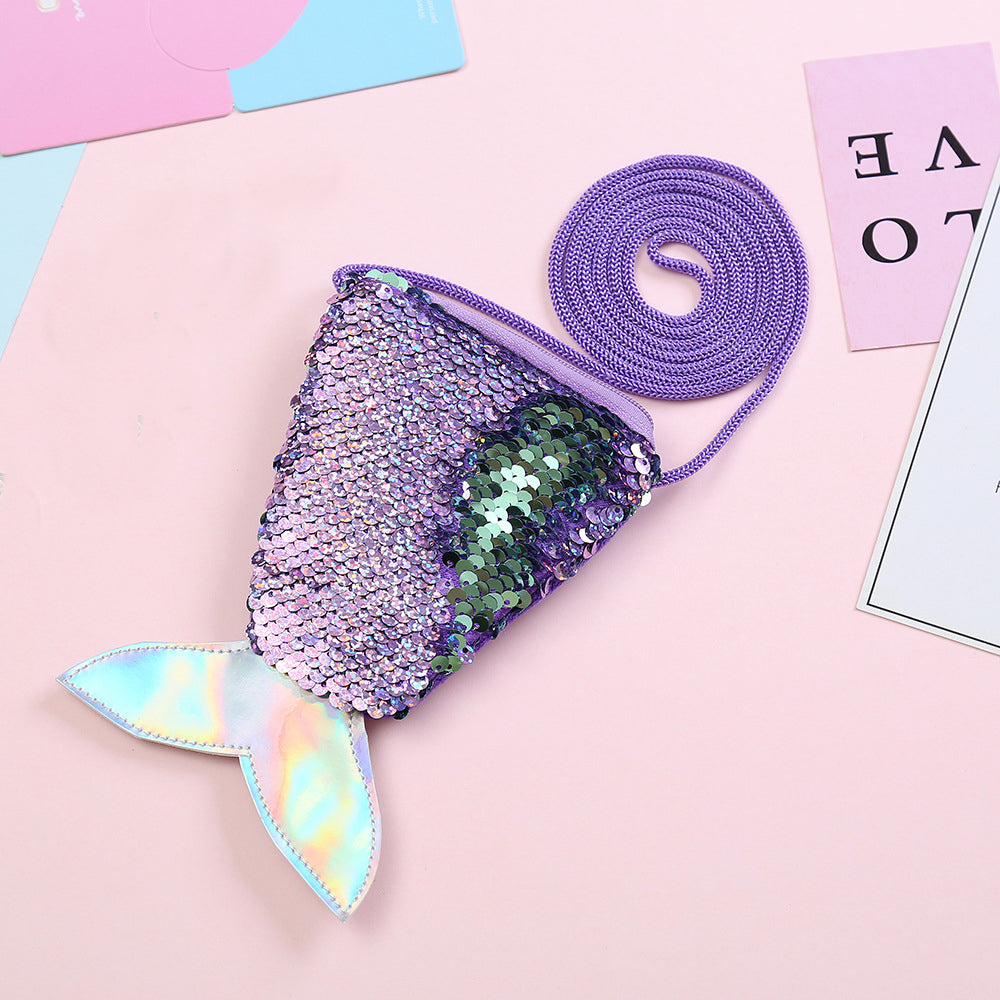 Sequins Mermaid Tail Coin Purse HB0797