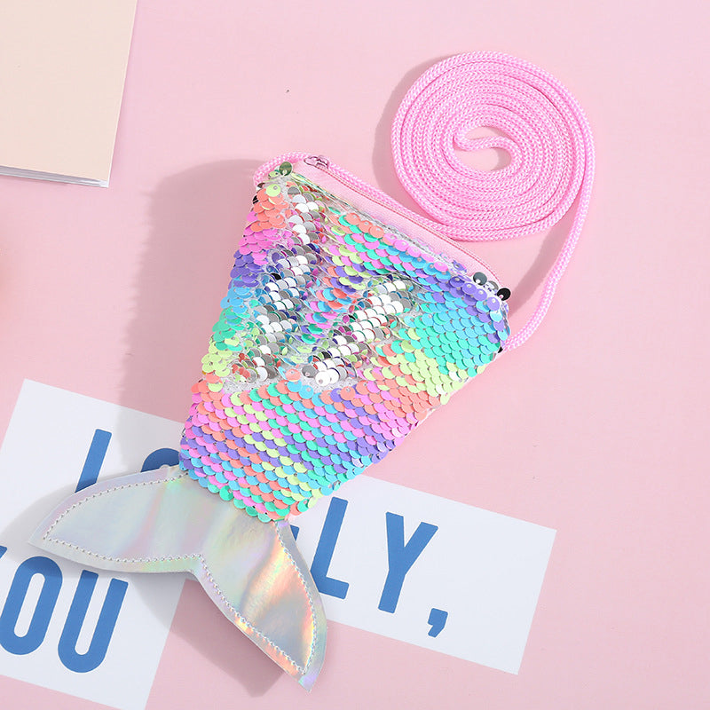 Sequins Mermaid Tail Coin Purse HB0797
