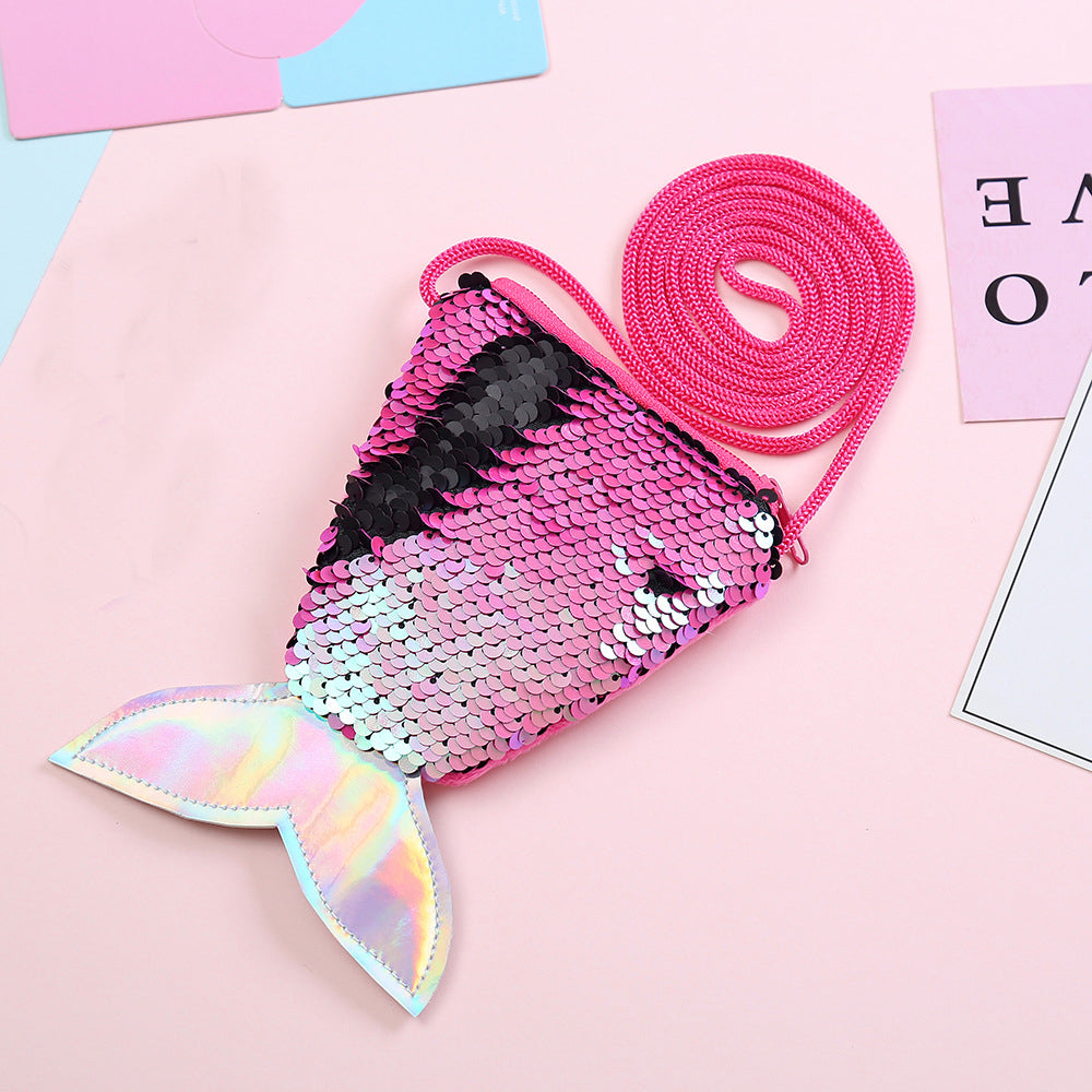 Sequins Mermaid Tail Coin Purse HB0797